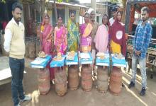 LPG distribution under Ujjwala Scheme